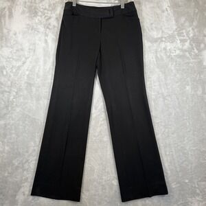 White House Black Market Legacy Pants sz 0S Slacks Black Modern Bootcut Career